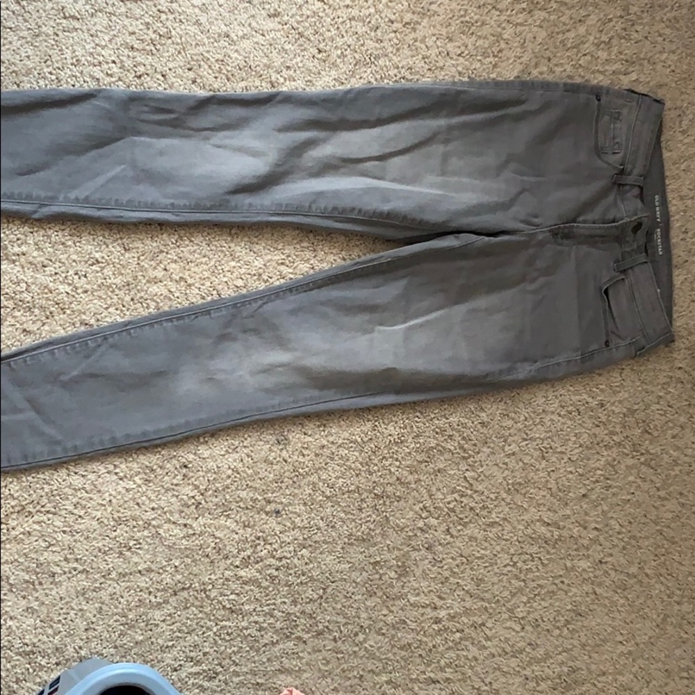 Gray jeans